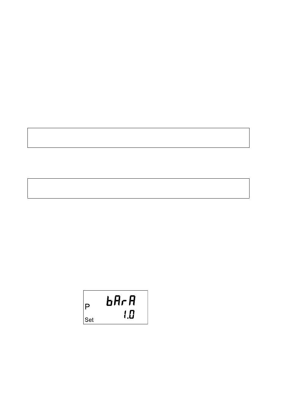 Display/keypad commands, Setting the pressure for calculations, Section | Setting the | Vaisala HMT360N User Manual | Page 50 / 110