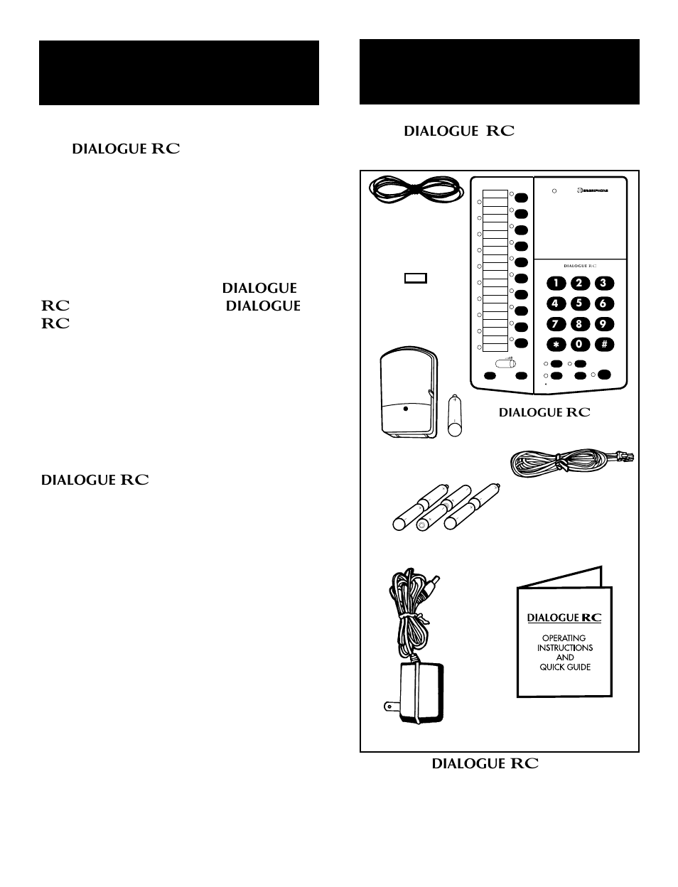 Chapter 1 introduction chapter 2 package checklist | Ameriphone RC-100 User Manual | Page 4 / 19