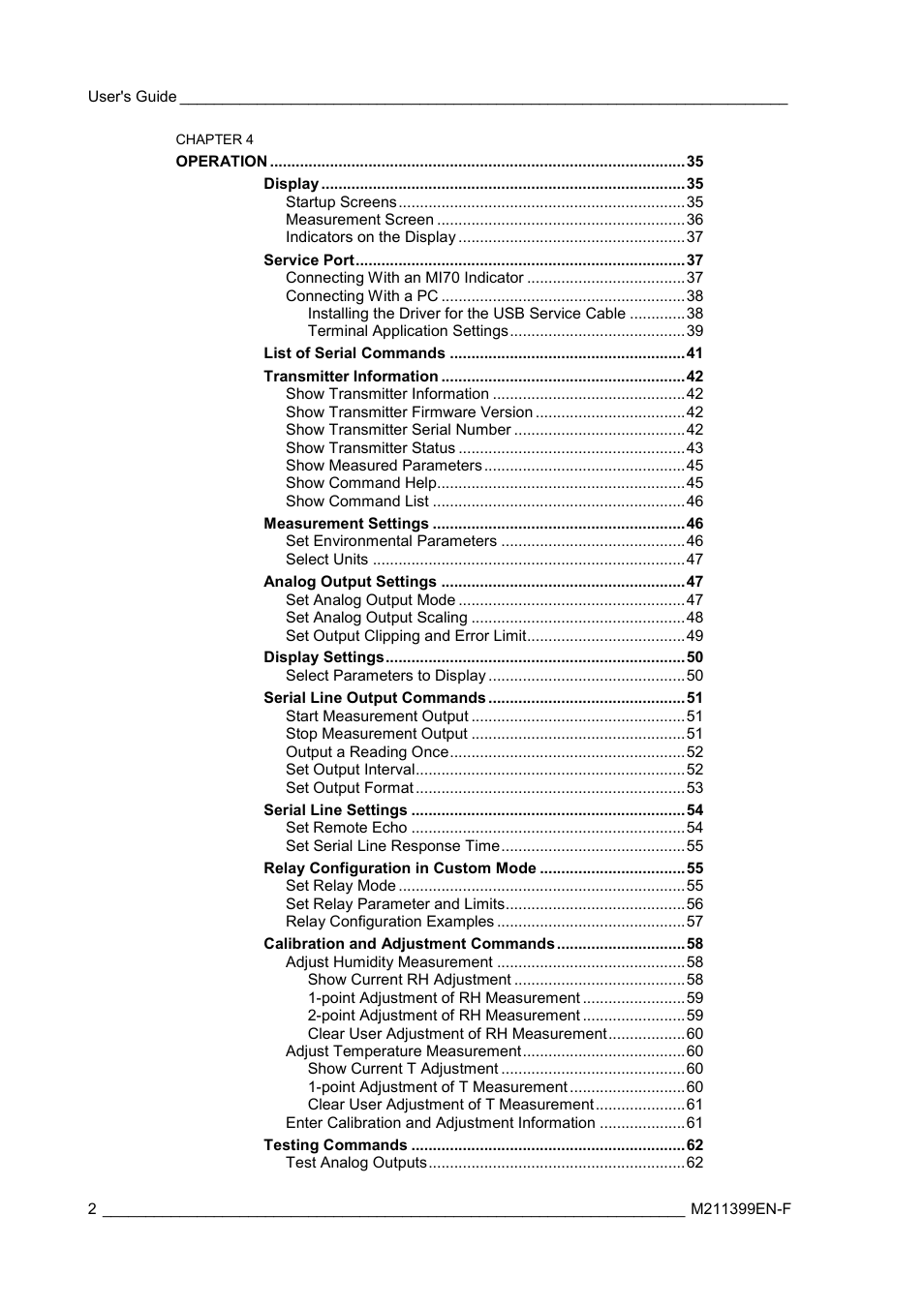 Vaisala HMW90 User Manual | Page 4 / 110