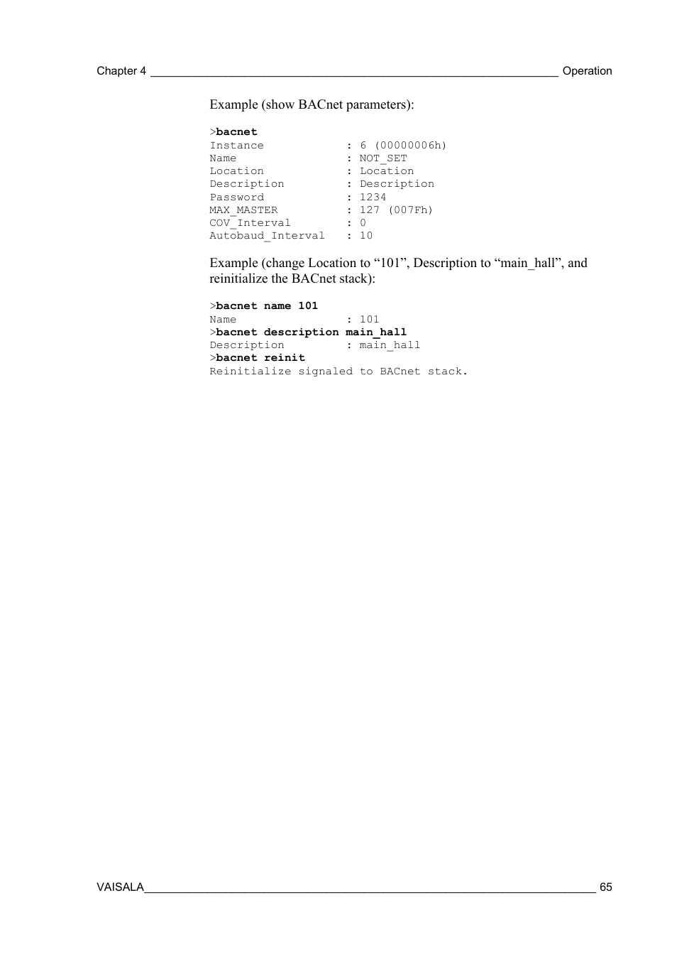Vaisala HMW90 User Manual | Page 67 / 110