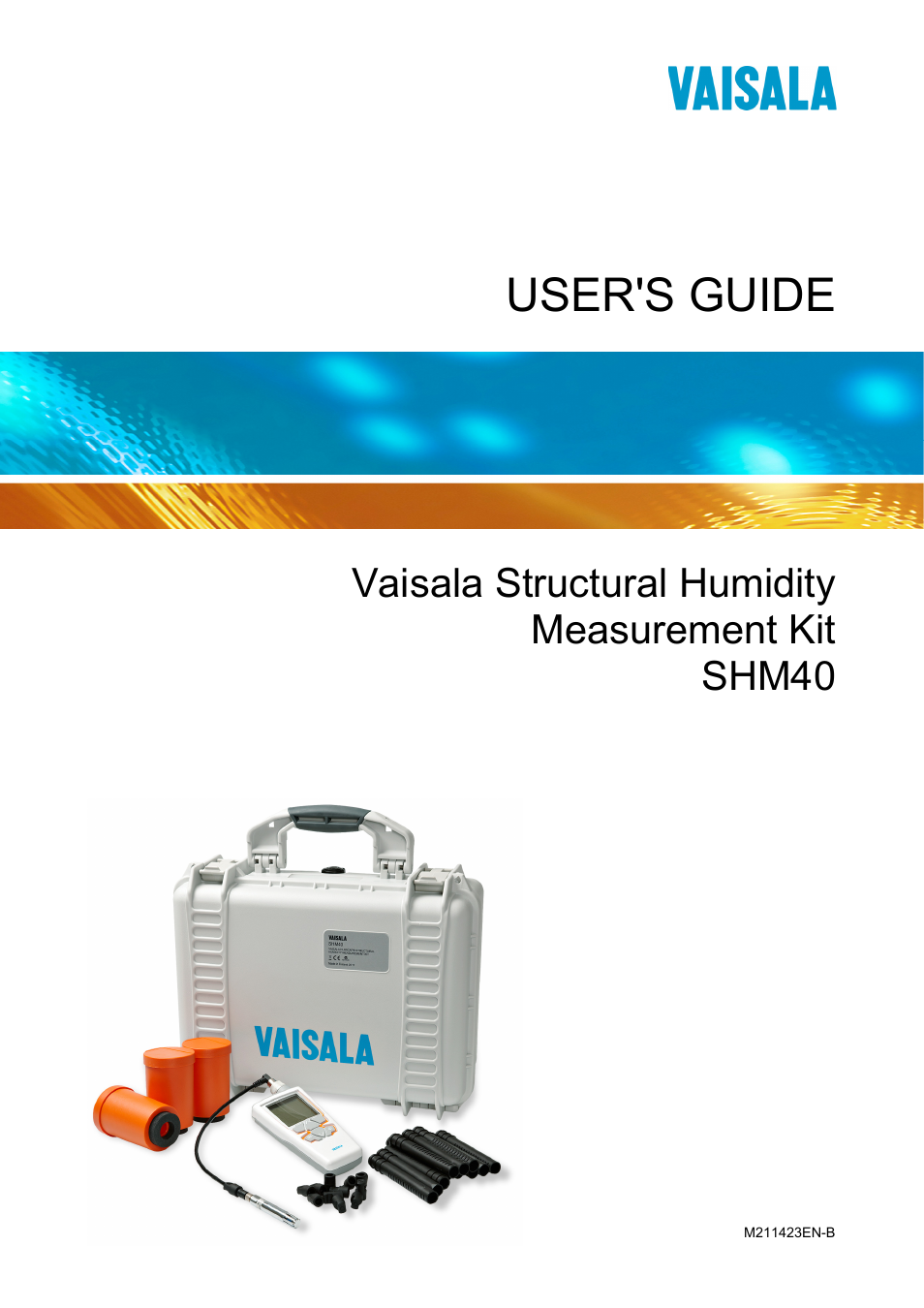 Vaisala SHM40 User Manual | 68 pages