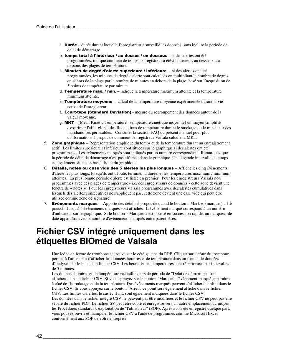 Vaisala CCL100 User Manual | Page 42 / 120