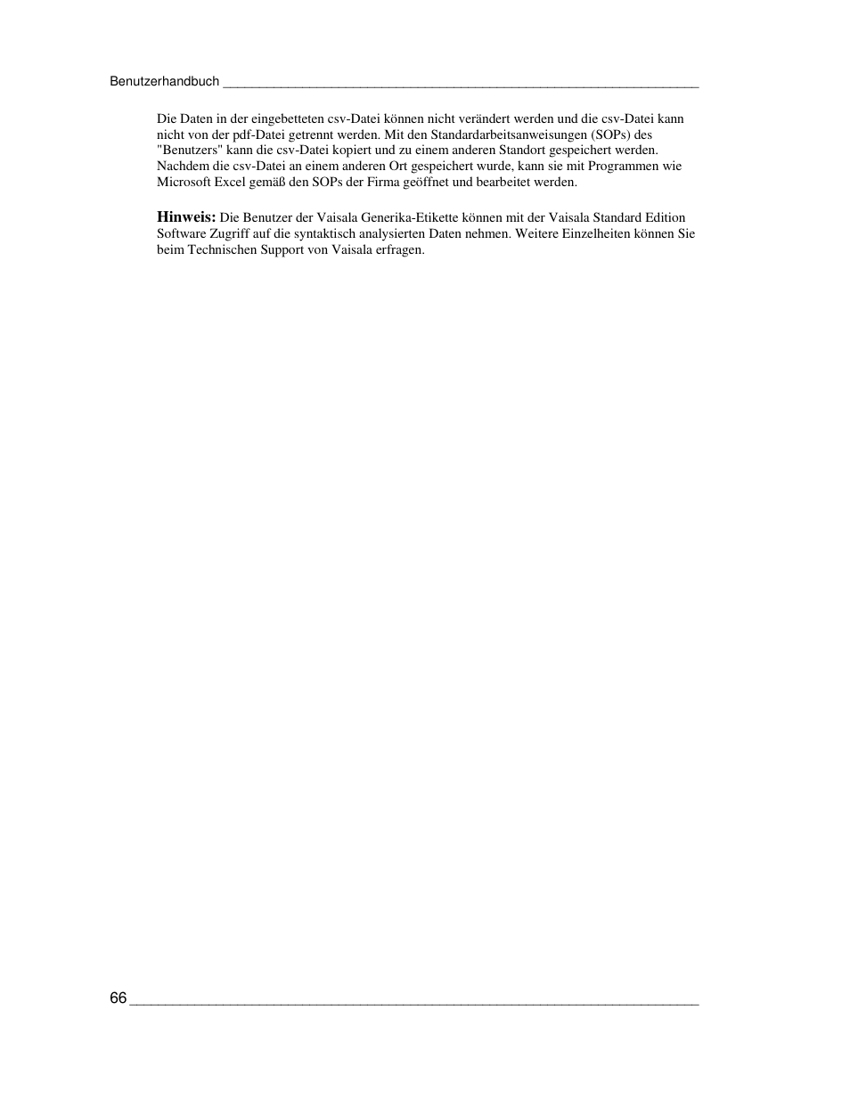 Vaisala CCL100 User Manual | Page 66 / 120