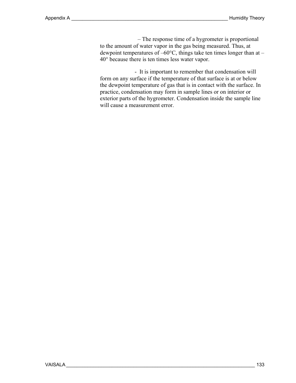 Vaisala DM500 User Manual | Page 135 / 138