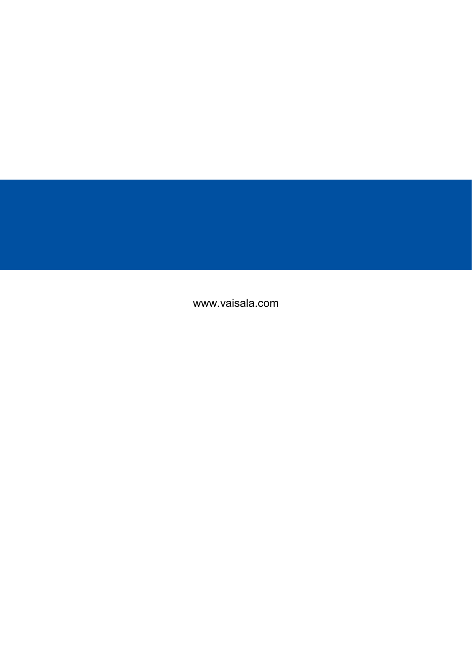 Vaisala DM500 User Manual | Page 138 / 138