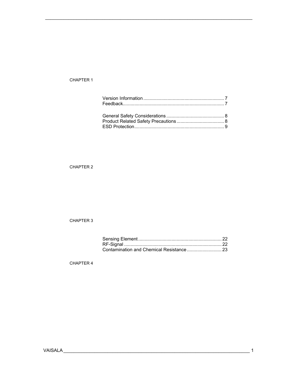 Vaisala DM500 User Manual | Page 3 / 138