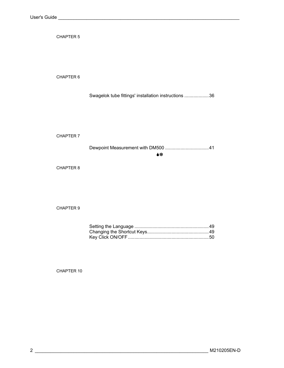 Vaisala DM500 User Manual | Page 4 / 138