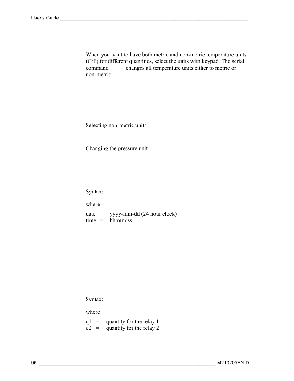 Vaisala DM500 User Manual | Page 98 / 138