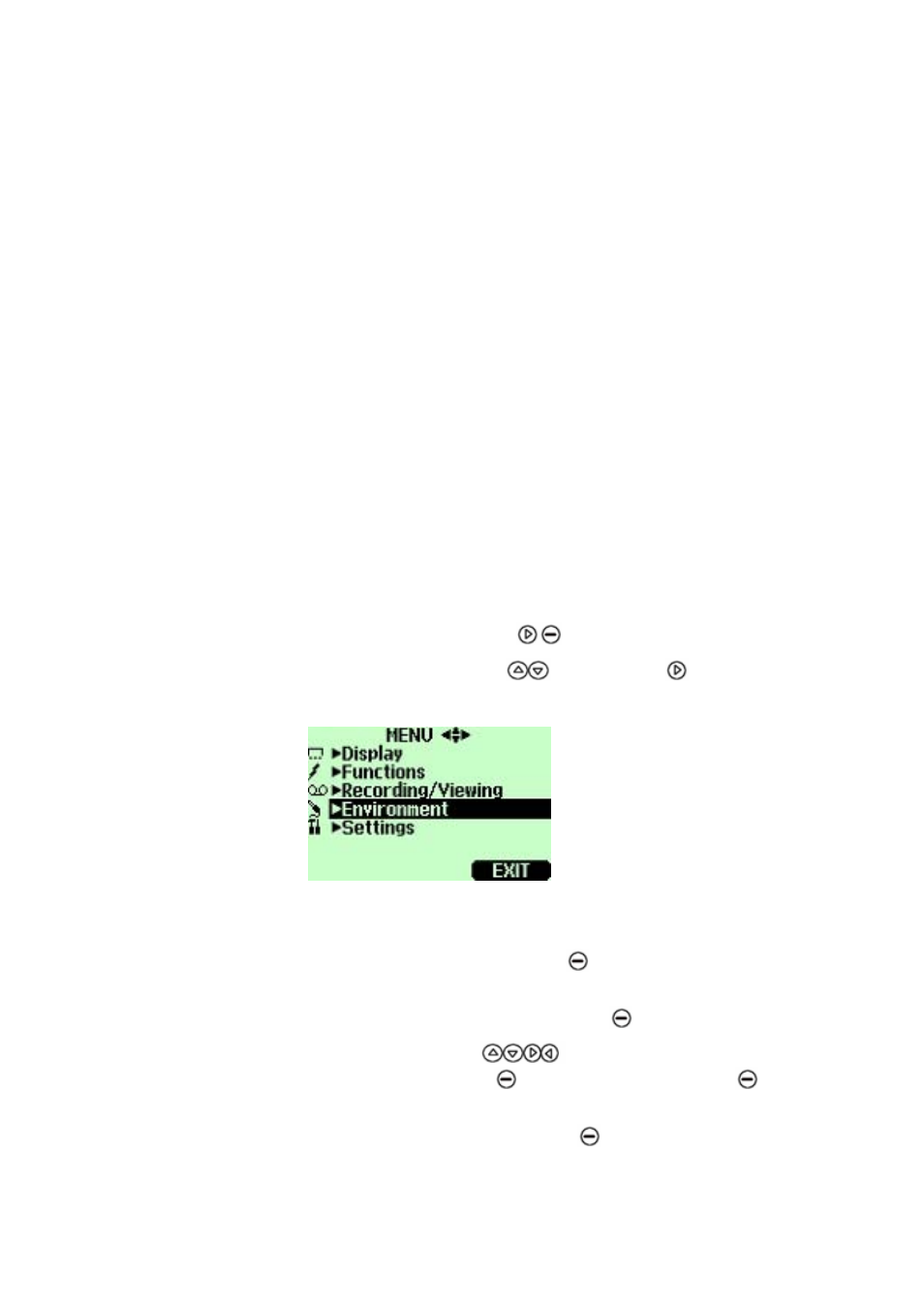 Environment menu, Pressure settings, Figure 13 | Environment menu pressure settings | Vaisala DM70 User Manual | Page 38 / 93