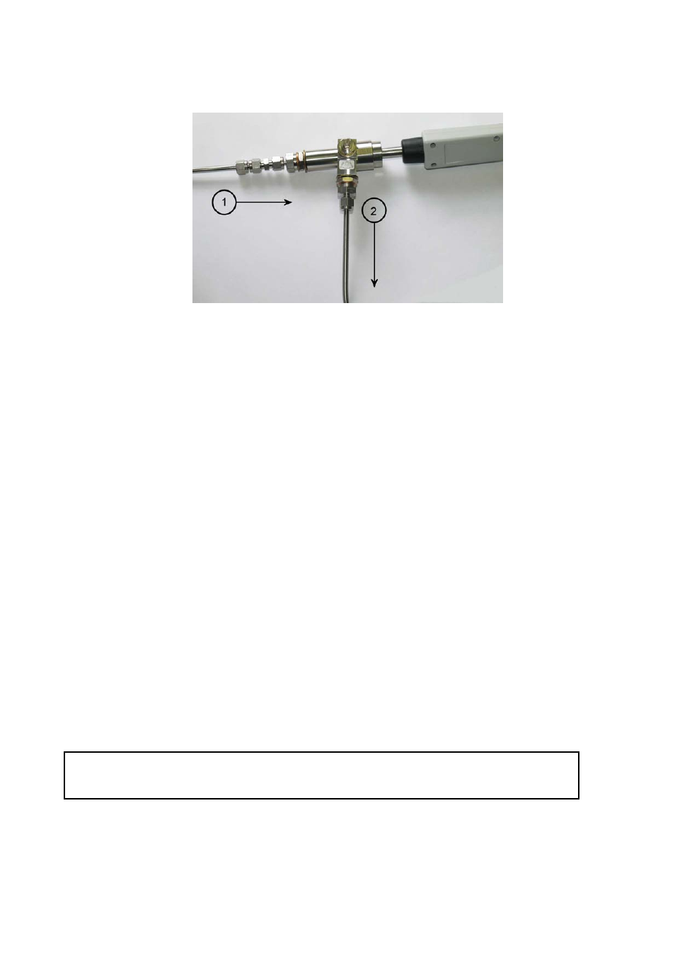 Operating environment, Measuring, Figure 29 | Gas collection option, Caution | Vaisala DM70 User Manual | Page 64 / 93