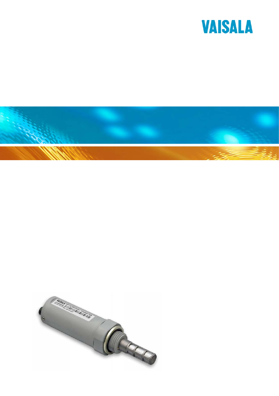 Vaisala DMT132 User Manual | 74 pages