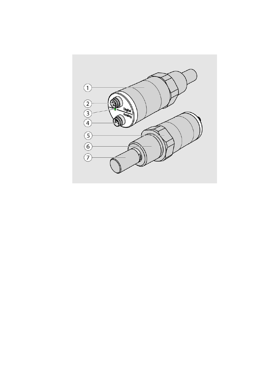 Model with npt thread, Figure 2, Dmt143 parts – model with npt thread | Vaisala DMT143 User Manual | Page 14 / 76