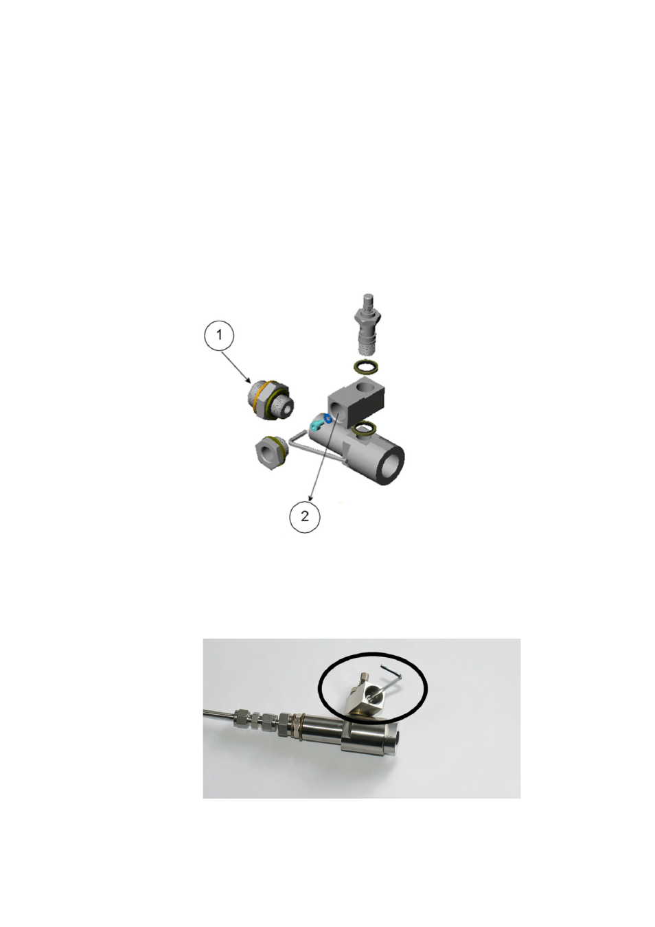 Figure 15, Dsc74b, Figure 16 | Removing the leak screw | Vaisala DMT143 User Manual | Page 31 / 76