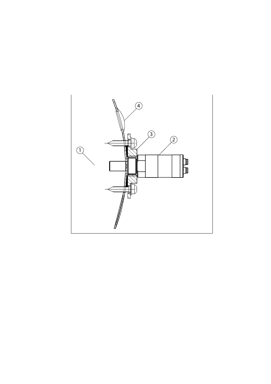 Dm240fa duct installation flange, Figure 19, Dm240fa with dmt143 | Vaisala DMT143 User Manual | Page 34 / 76