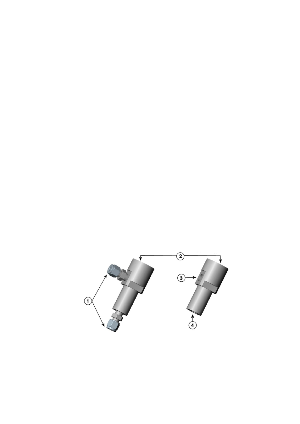 Sampling accessories, Dmt242sc sampling cell, Dmt242sc2 sampling cell with swagelok connectors | Figure 12, Dmt242sc2 (left) and dmt242sc (right) | Vaisala DMT152 User Manual | Page 26 / 70