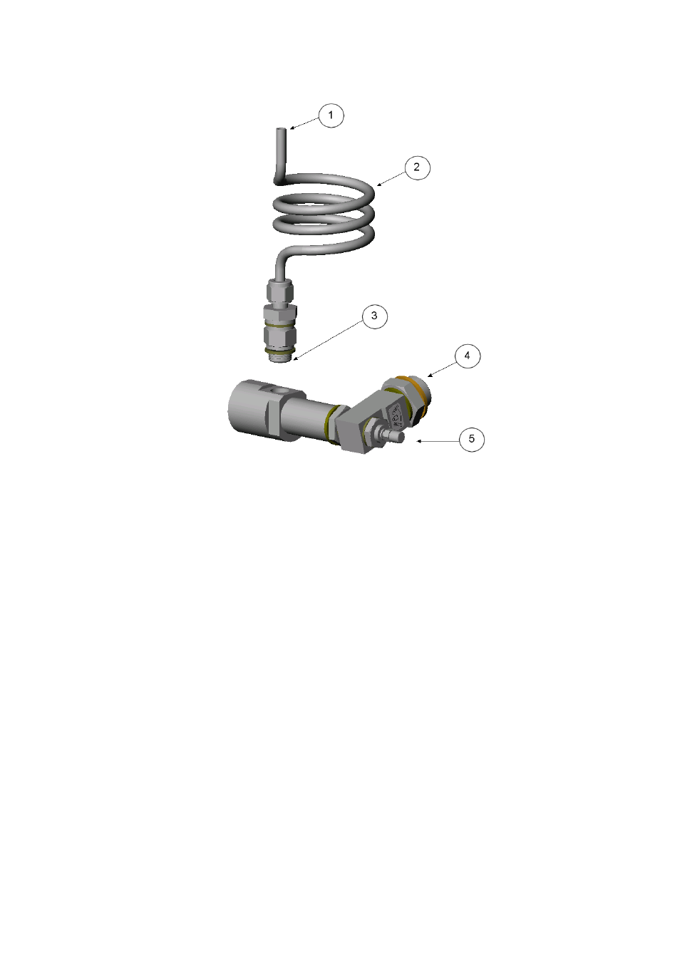 Figure 17, Alternative assembly of dsc74c (for tight spaces) | Vaisala DMT152 User Manual | Page 31 / 70