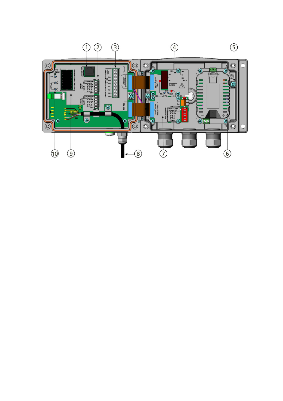 Figure 2, Inside the transmitter | Vaisala DMT340 User Manual | Page 23 / 191
