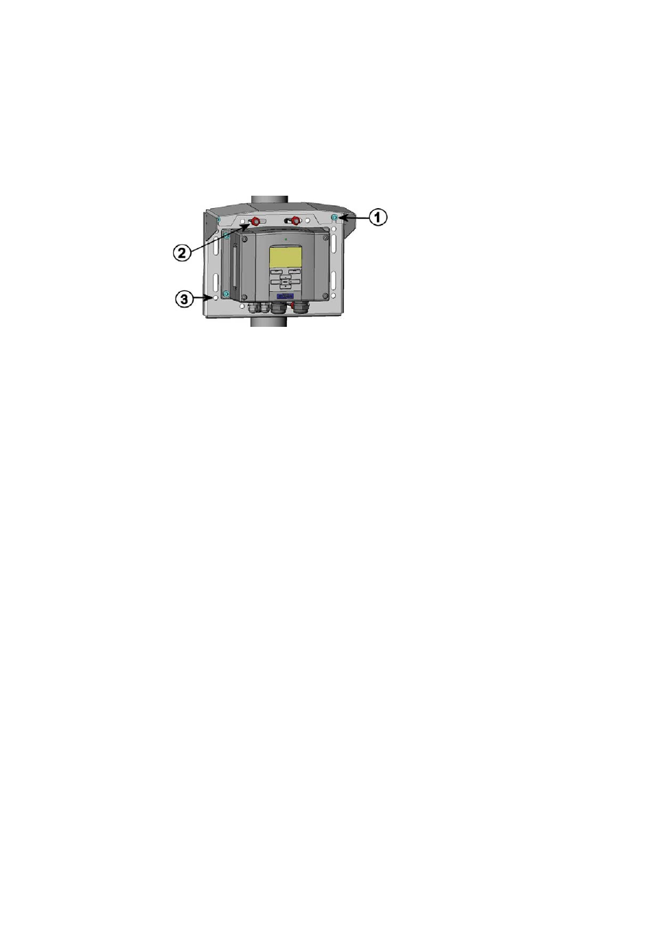 Mounting the rain shield with installation kit, Panel mounting frame, Figure 12 | Vaisala DMT340 User Manual | Page 30 / 191