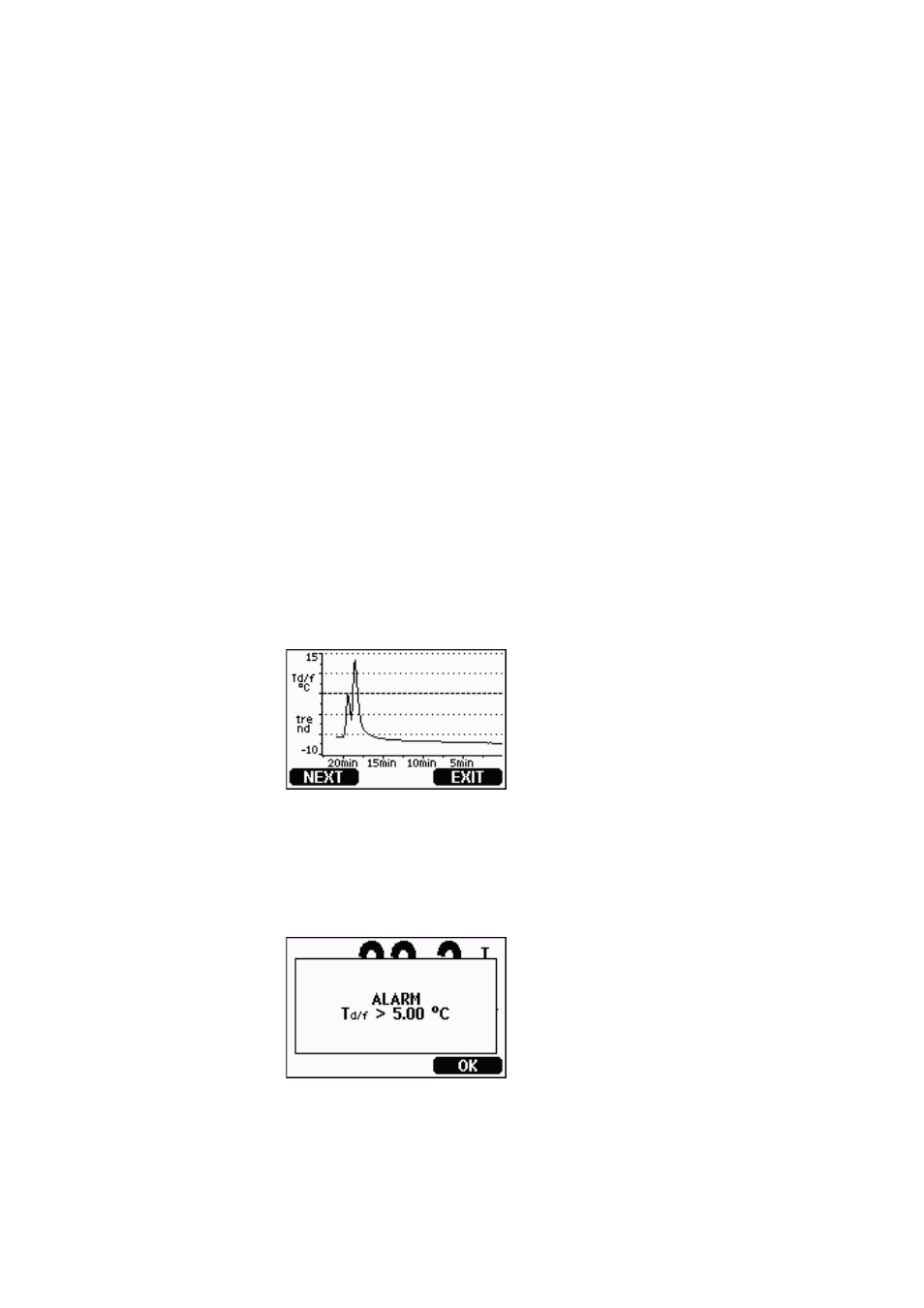 Display alarms | Vaisala DMT346 User Manual | Page 71 / 185