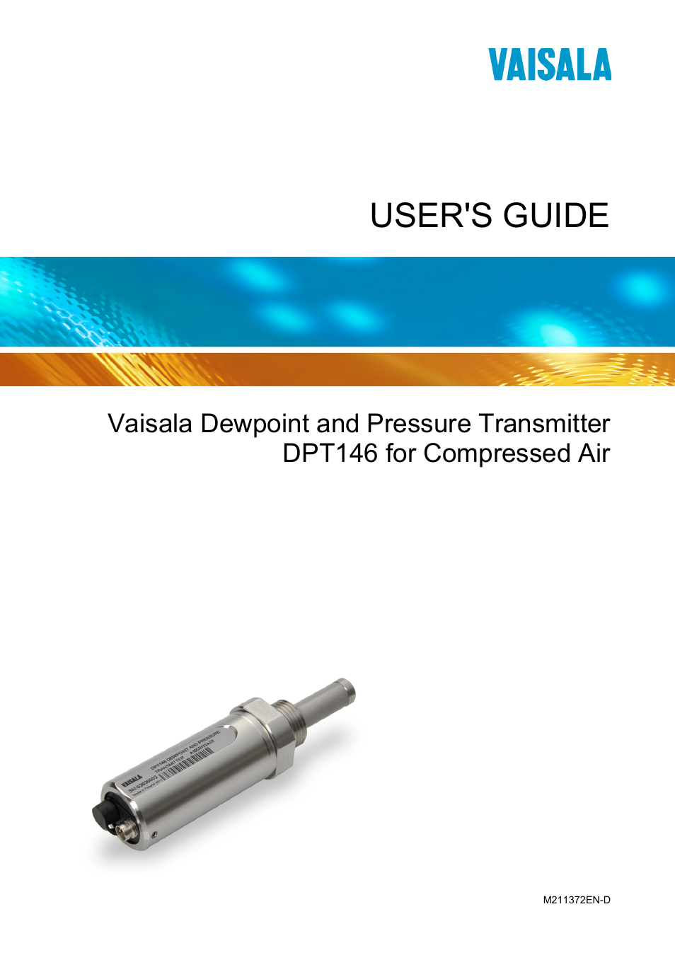 Vaisala DPT146 User Manual | 71 pages