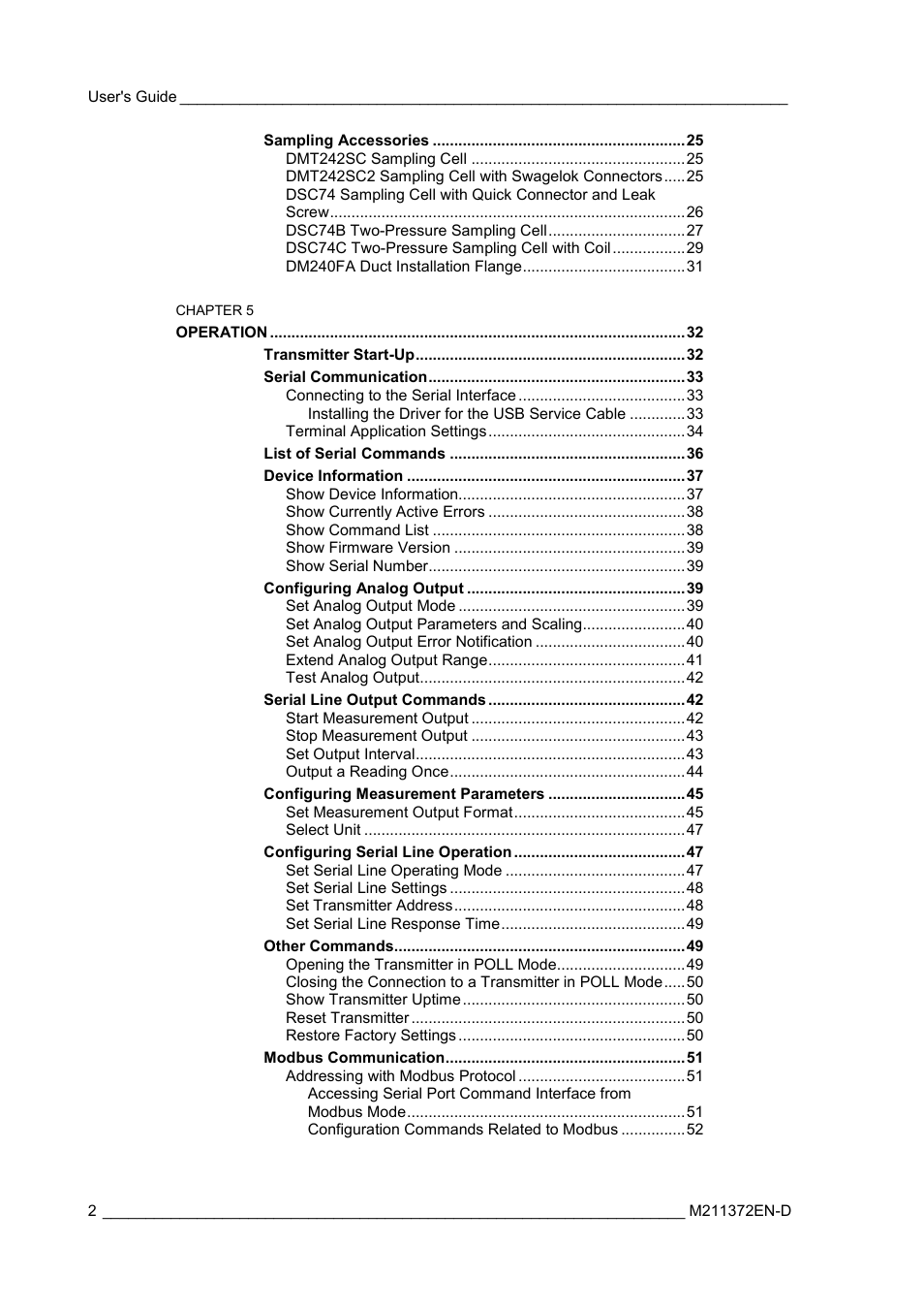 Vaisala DPT146 User Manual | Page 4 / 71