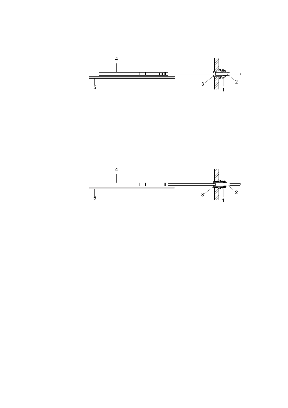 T- probe installations (ptu307), Figure 92, Vapor tight installation | Figure 93, Wall mounting installation | Vaisala PTU300 User Manual | Page 203 / 217
