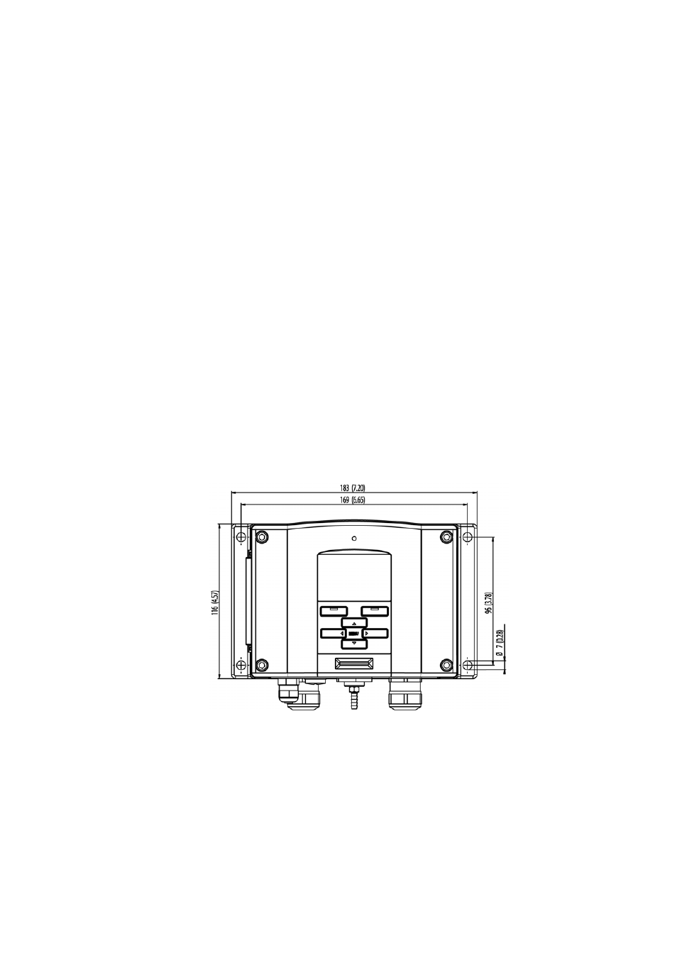Installation, Mounting the housing, Standard mounting without mounting plate | Chapter 3, Figure 6, Standard mounting, Chapter 3, installation, p | Vaisala PTU300 User Manual | Page 31 / 217
