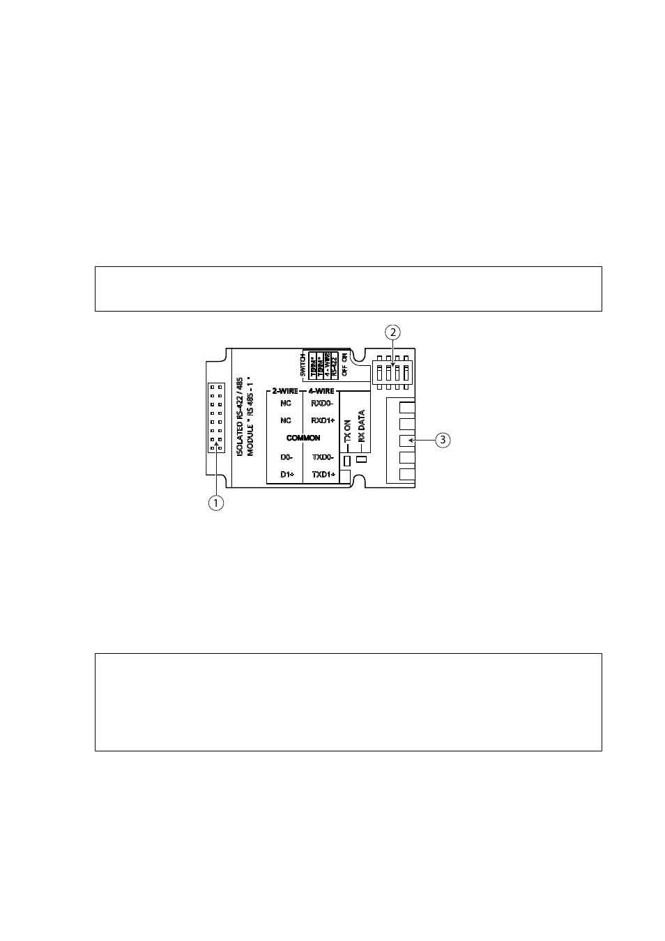 Rs-422/485 interface, Figure 32, Rs-485 module | Vaisala PTU300 User Manual | Page 59 / 217