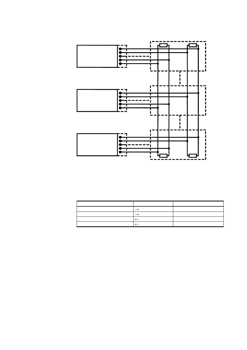 Figure 33, Wire rs-485 bus, Table 10 | Wire (switch 3: on) | Vaisala PTU300 User Manual | Page 61 / 217