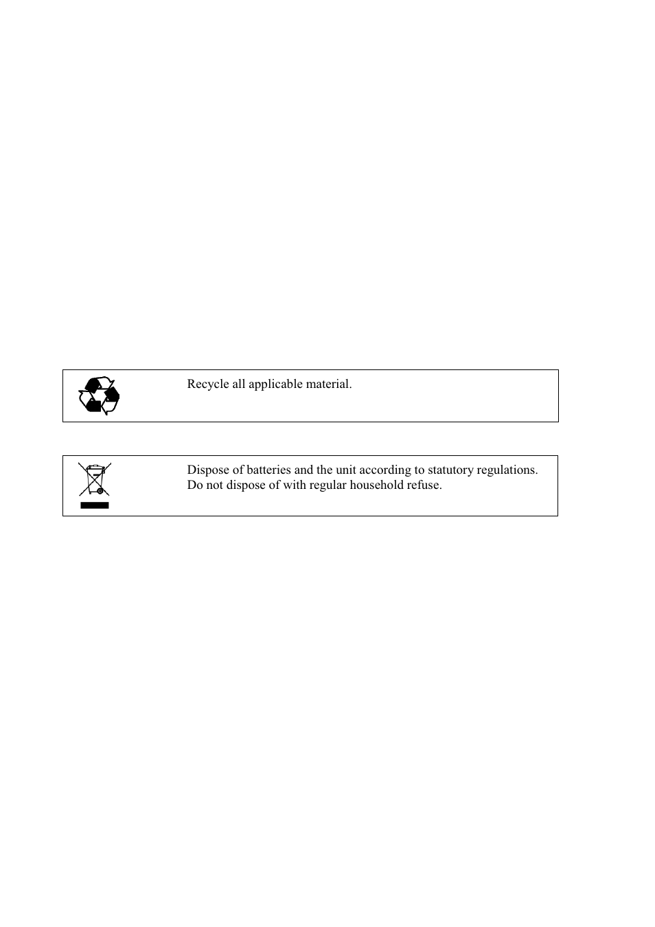 Regulatory compliance, Recycling, Trademarks | License agreement, Recycling trademarks | Vaisala PTB330TS User Manual | Page 14 / 89