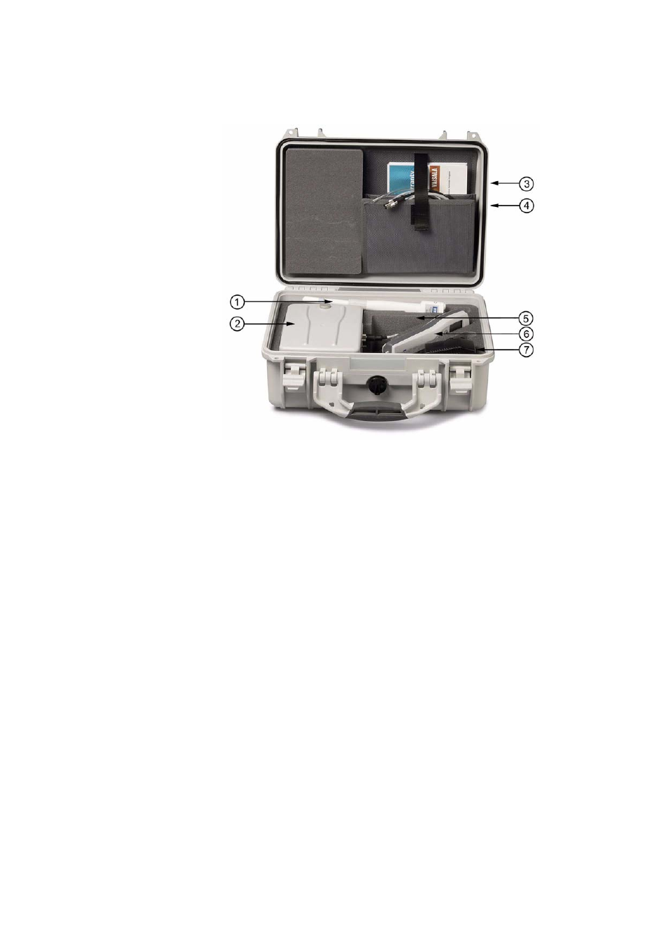 Figure 1, The ptb330ts with case open | Vaisala PTB330TS User Manual | Page 19 / 89