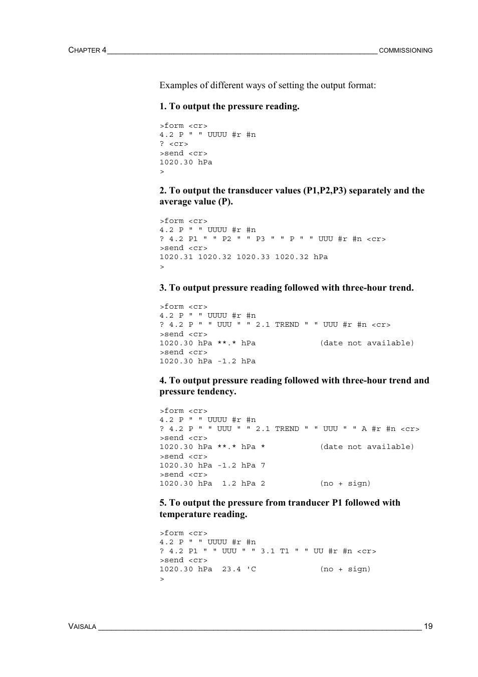 Vaisala PTB220 User Manual | Page 25 / 113