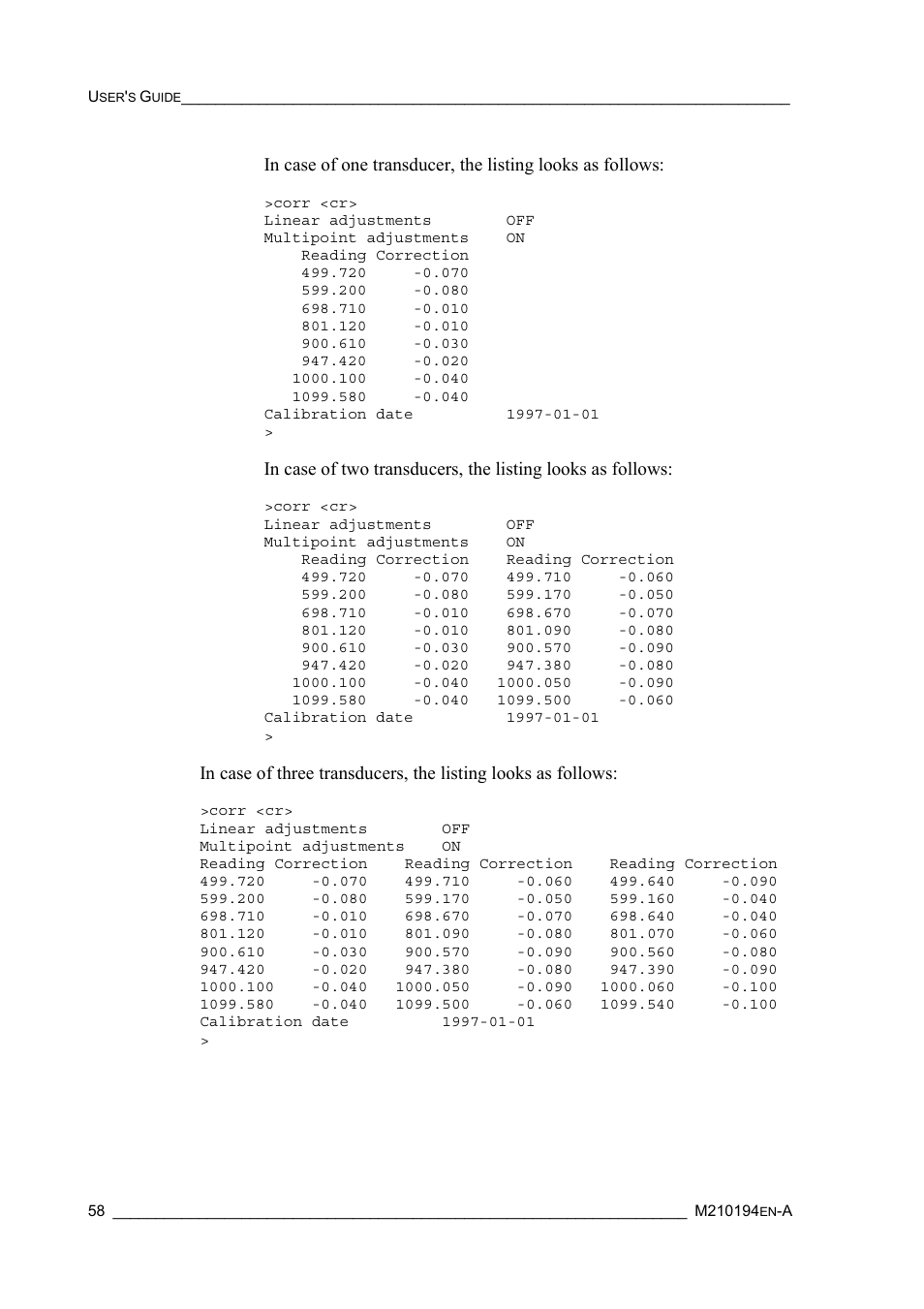 Vaisala PTB220 User Manual | Page 64 / 113