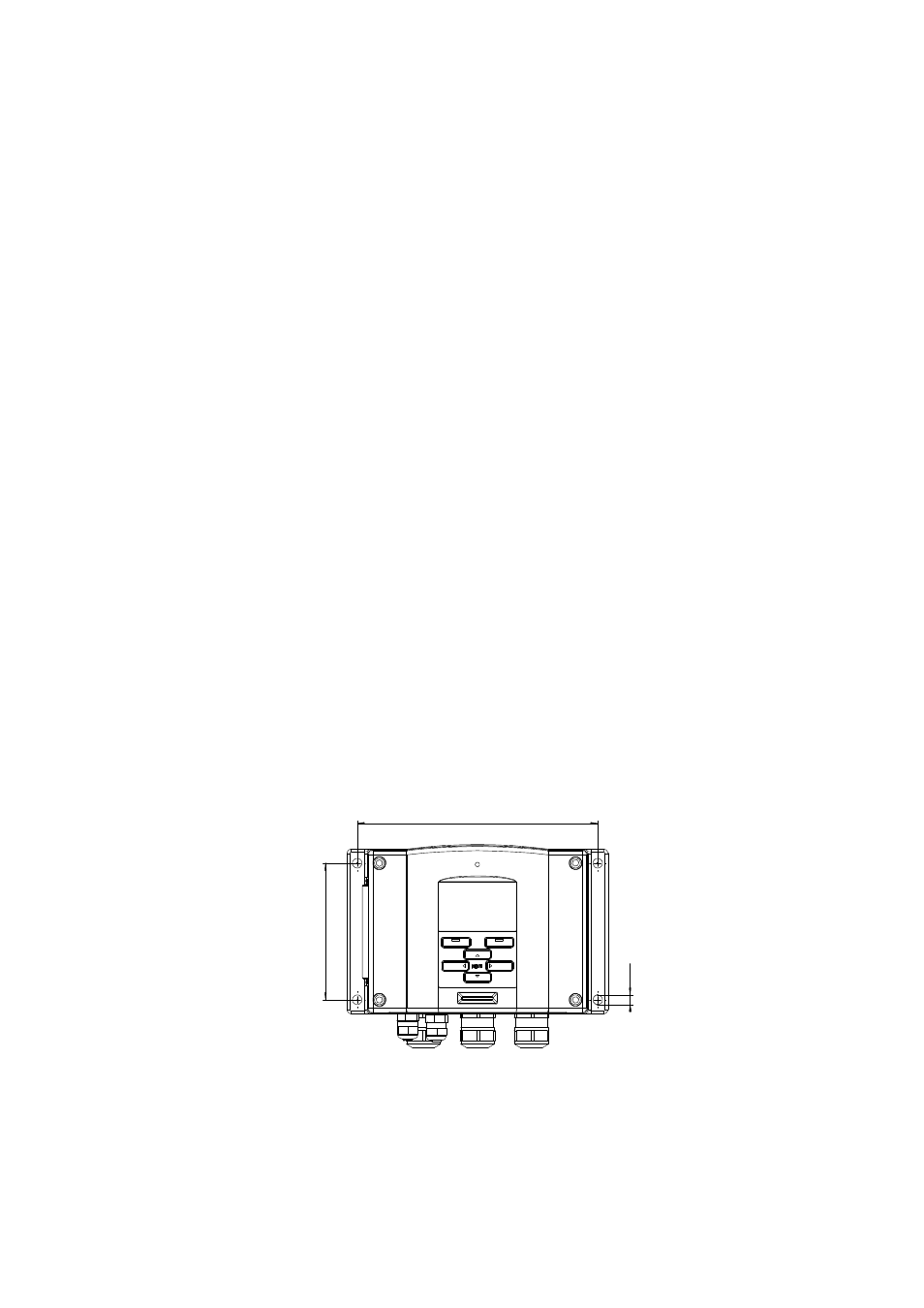 Installation, Mounting the housing, Standard mounting without mounting plate | Install the product, Chapter 3 | Vaisala PTB330 User Manual | Page 19 / 144