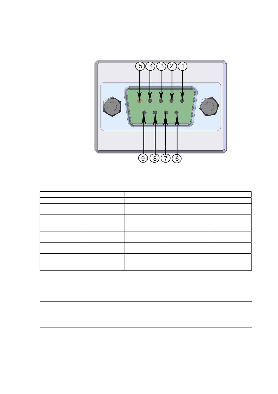 D-9 connector | Vaisala PTB330 User Manual | Page 33 / 144