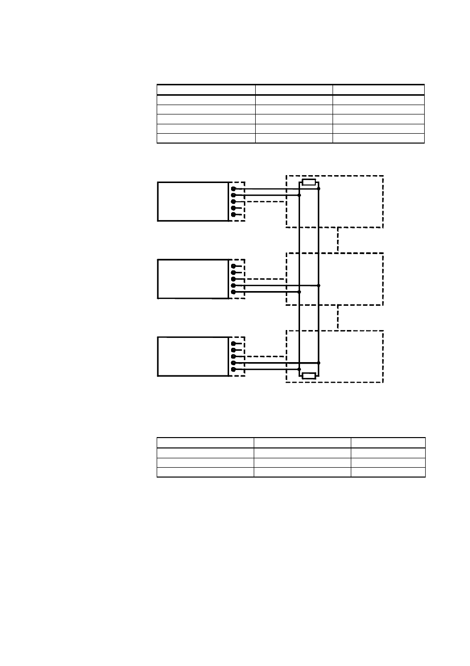 Table 6 4-wire (switch 3: on) | Vaisala PTB330 User Manual | Page 47 / 144