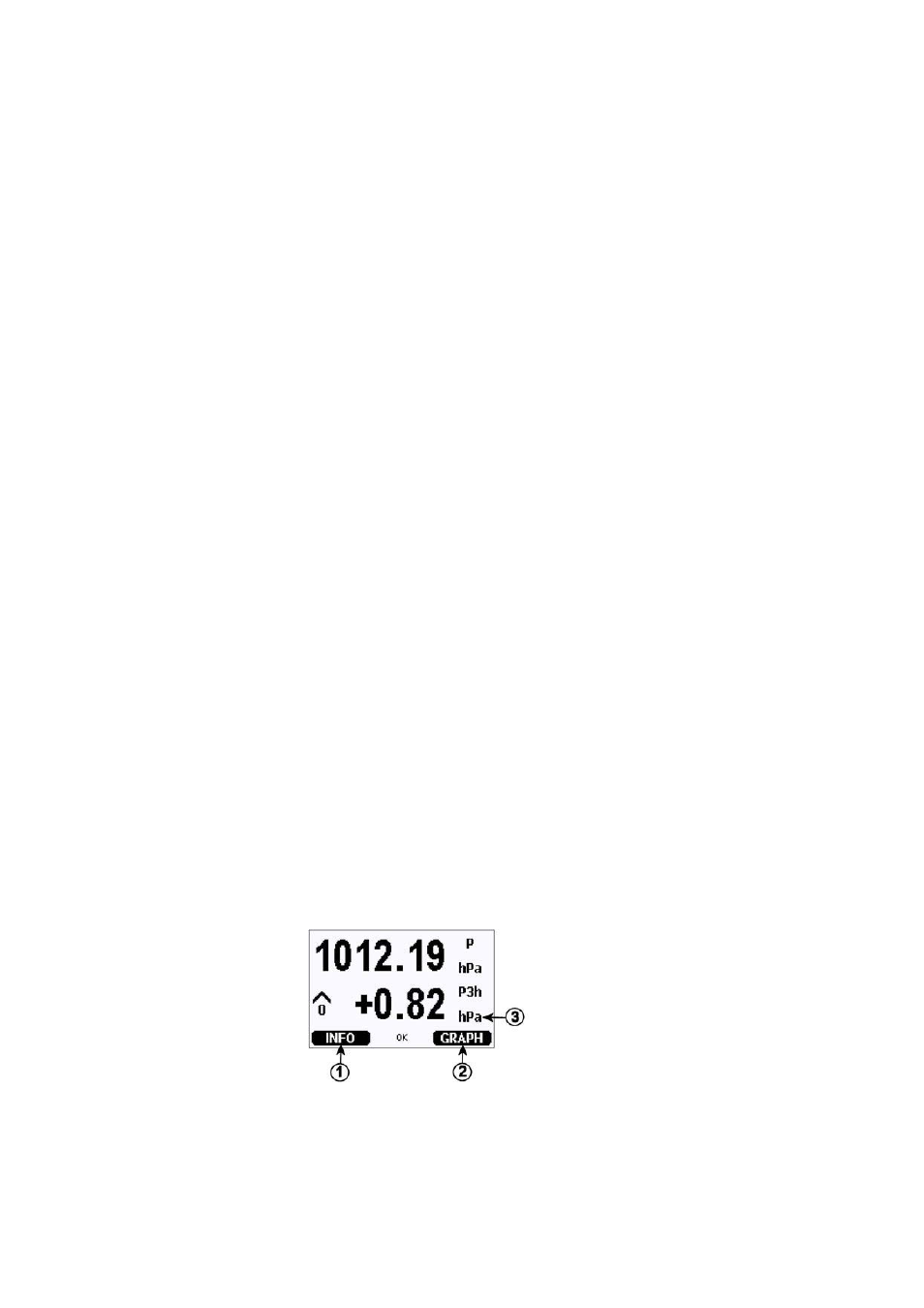 Operation, Getting started, Display/keypad (optional) | Basic display, Operate the product, Display/keypad (optional) basic display, Chapter 4 | Vaisala PTB330 User Manual | Page 49 / 144