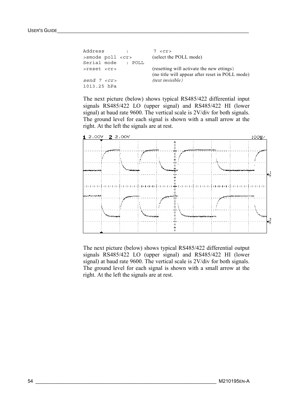 Vaisala PTU200 User Manual | Page 58 / 64