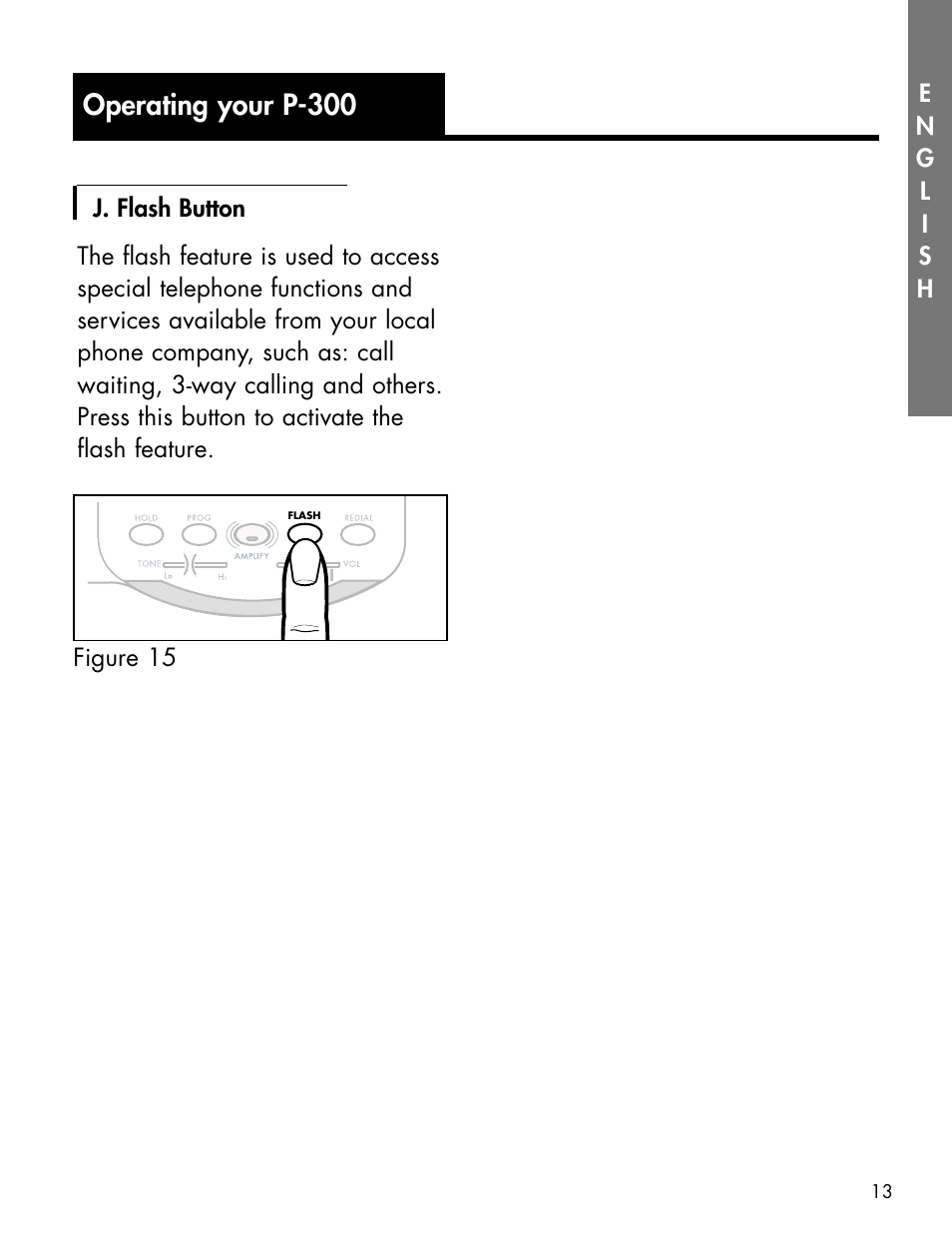 Operating your p-300 | Ameriphone P-300 User Manual | Page 16 / 80
