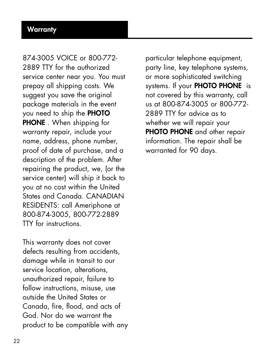 Ameriphone P-300 User Manual | Page 25 / 80