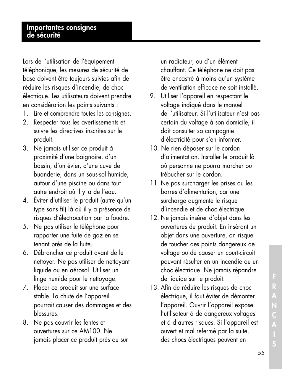 Ameriphone P-300 User Manual | Page 58 / 80