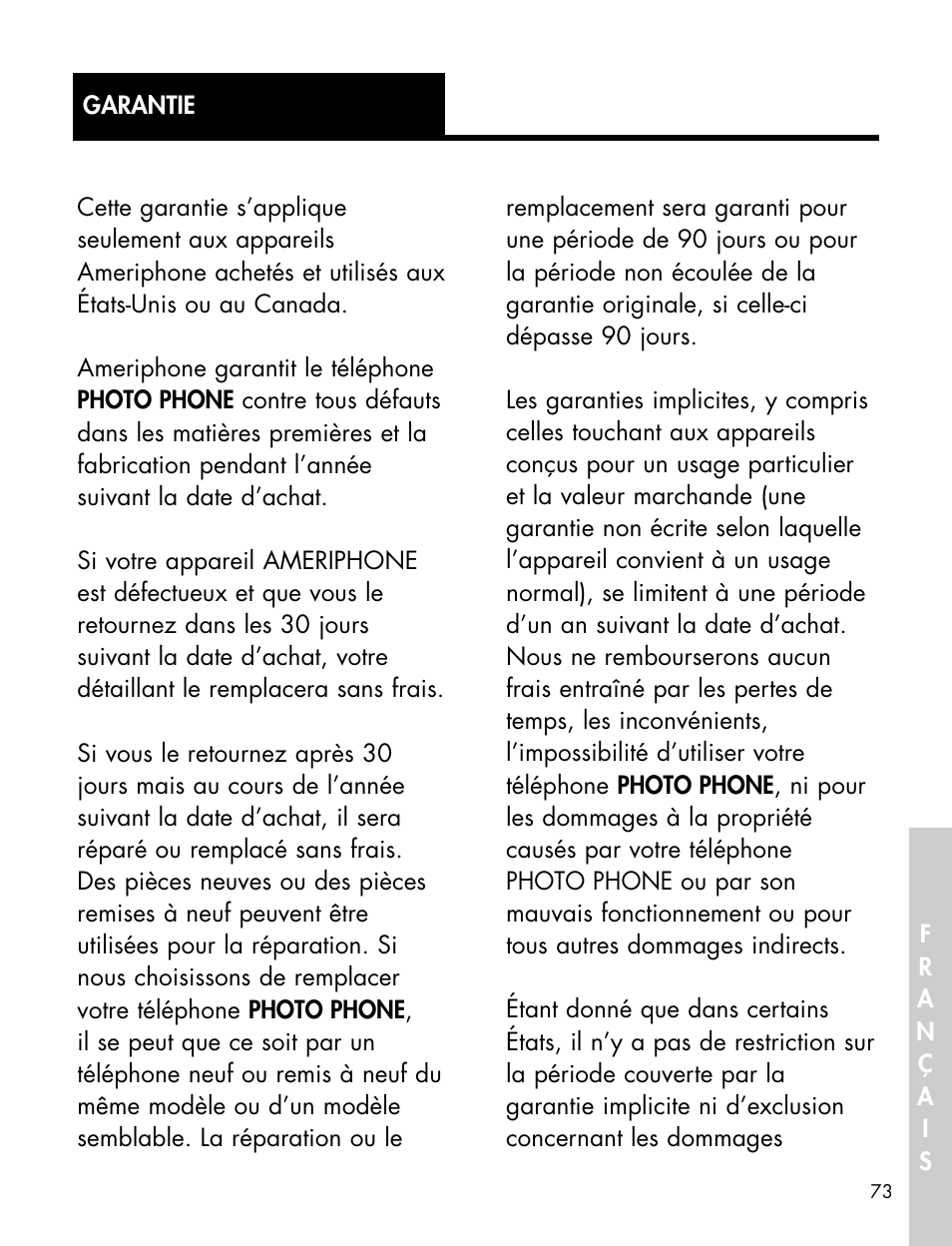 Ameriphone P-300 User Manual | Page 76 / 80