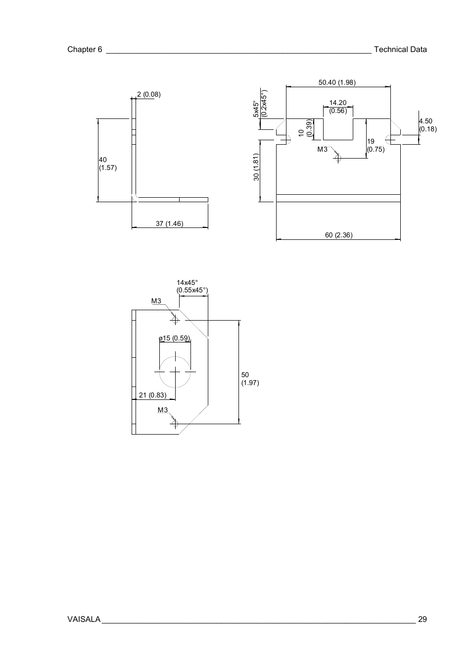 Vaisala PTB210 (serial) User Manual | Page 31 / 32