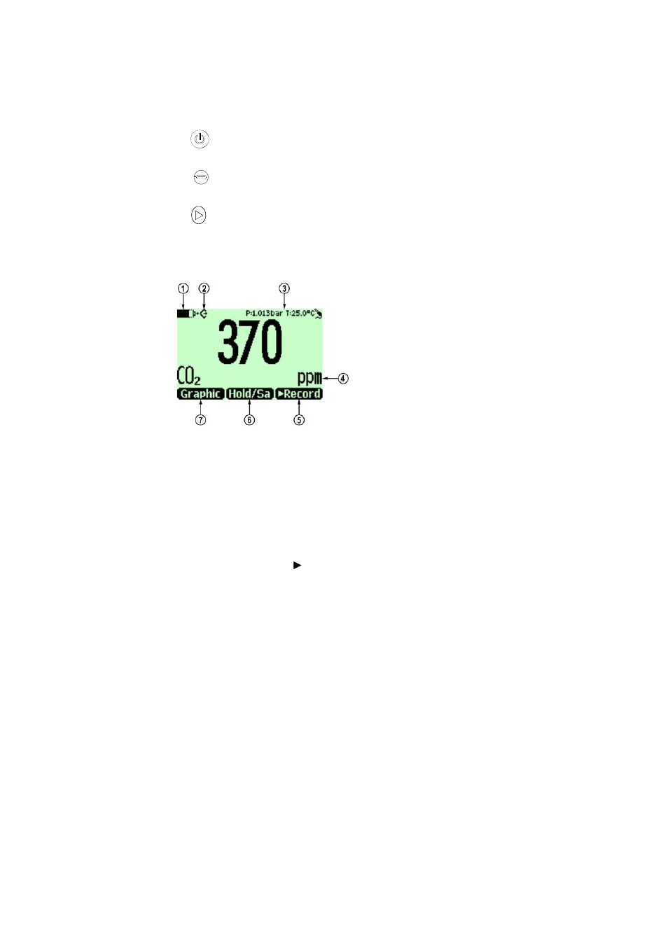 Basic display | Vaisala GM70 User Manual | Page 24 / 68