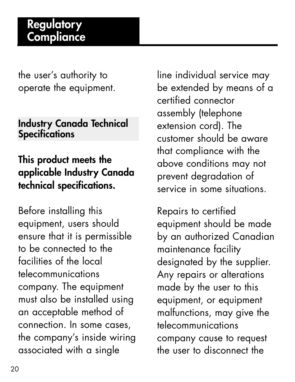 Regulatory compliance | Ameriphone ALERTMASTER AM-RX2 User Manual | Page 23 / 83