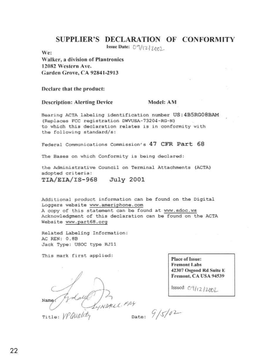 Ameriphone ALERTMASTER AM-RX2 User Manual | Page 25 / 83