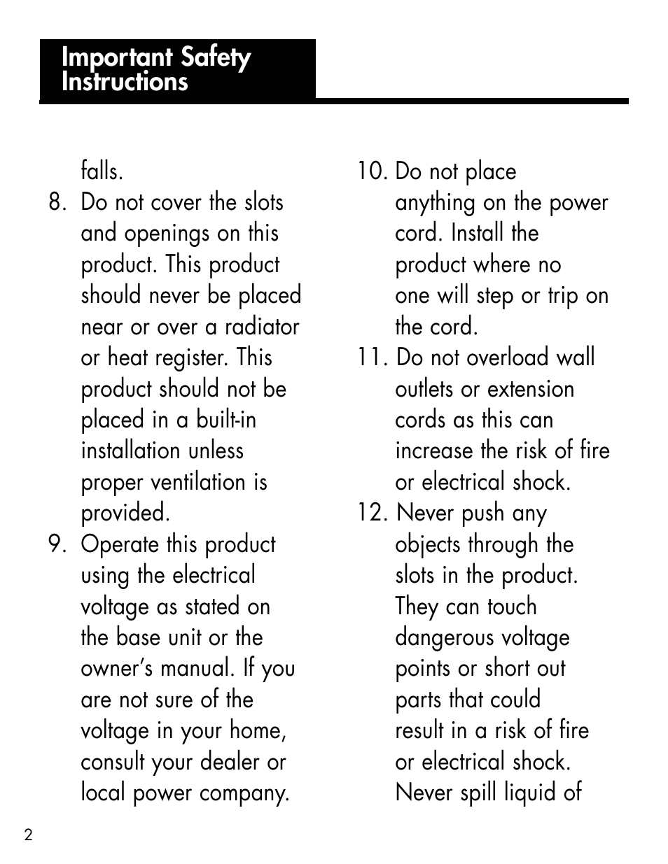 Ameriphone ALERTMASTER AM-RX2 User Manual | Page 5 / 83