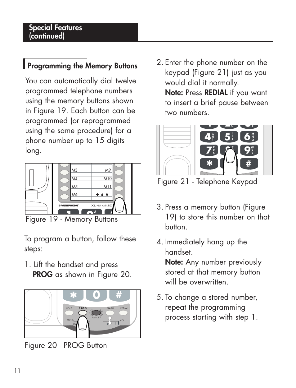 Ameriphone AMPLIFIED TELEPHONE User Manual | Page 17 / 88