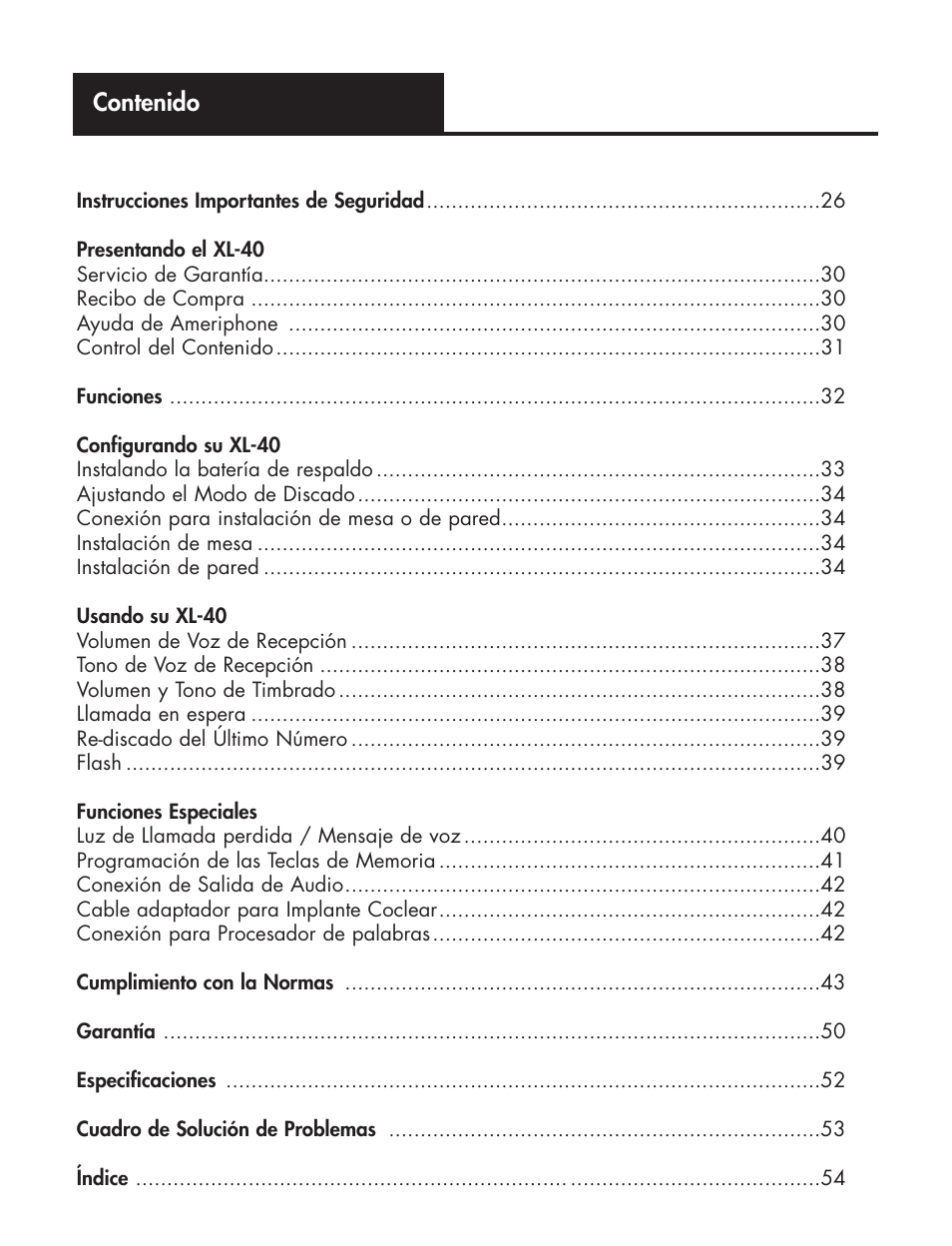 Ameriphone AMPLIFIED TELEPHONE User Manual | Page 31 / 88