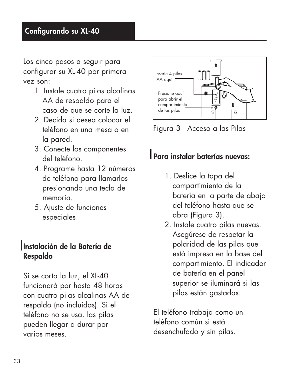 Ameriphone AMPLIFIED TELEPHONE User Manual | Page 39 / 88
